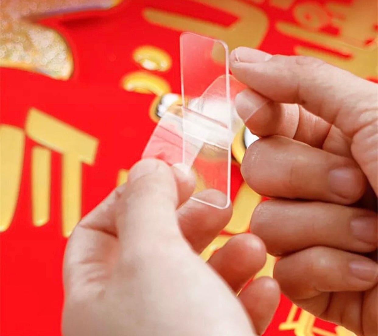 60 Pcs Box Reusable Nano Tapes, Waterproof Double Sided Adhesive Tape, Wall Sticker Non-marking And Washable Self Adhesive Tape 60 Pcs Box Reusable Nano Tapes, Waterproof Double Sided Adhesive Tape, Wall Sticker Non-marking And Washable Self Adhesive Tape